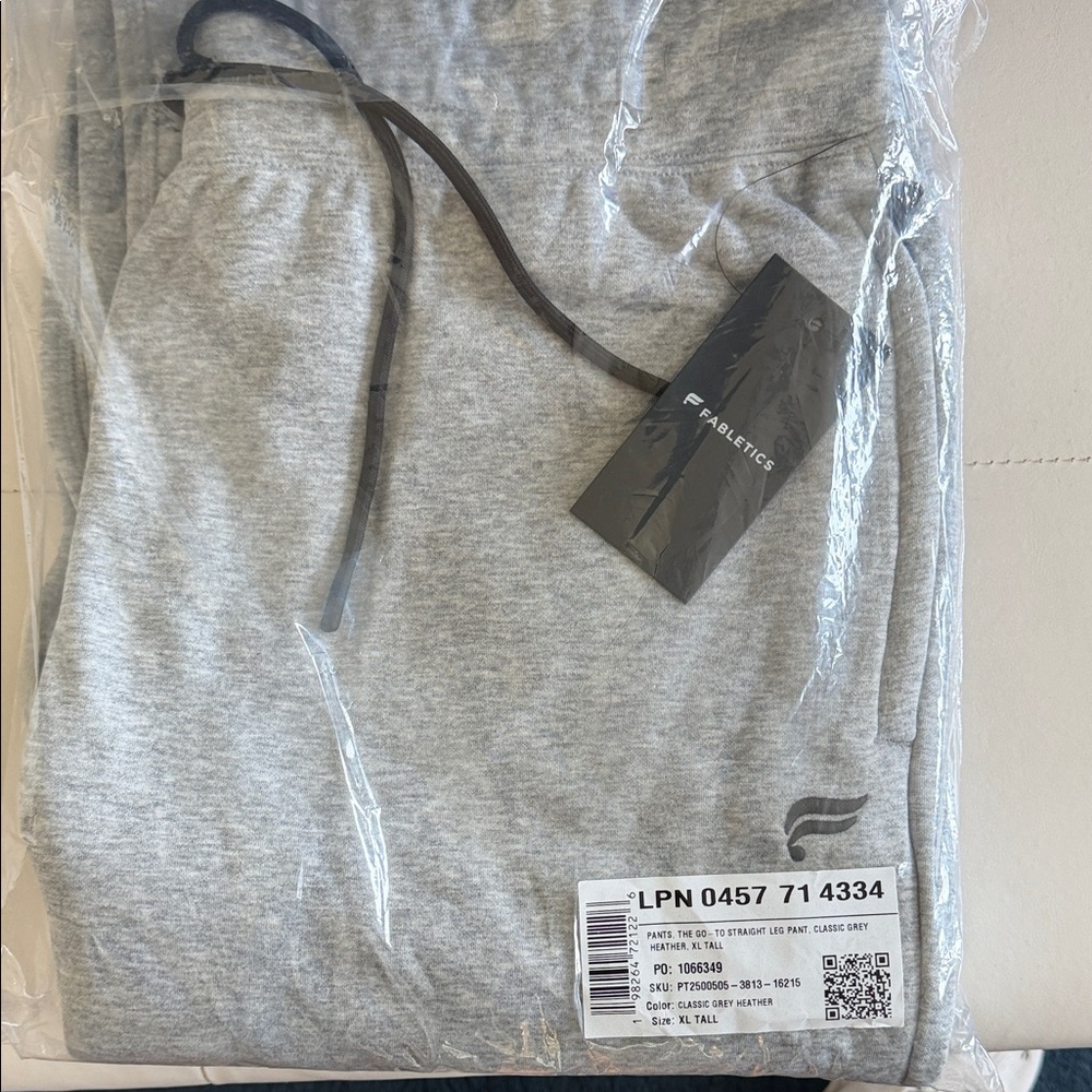 Fabletics Heather Gray Sweatpants - image 1